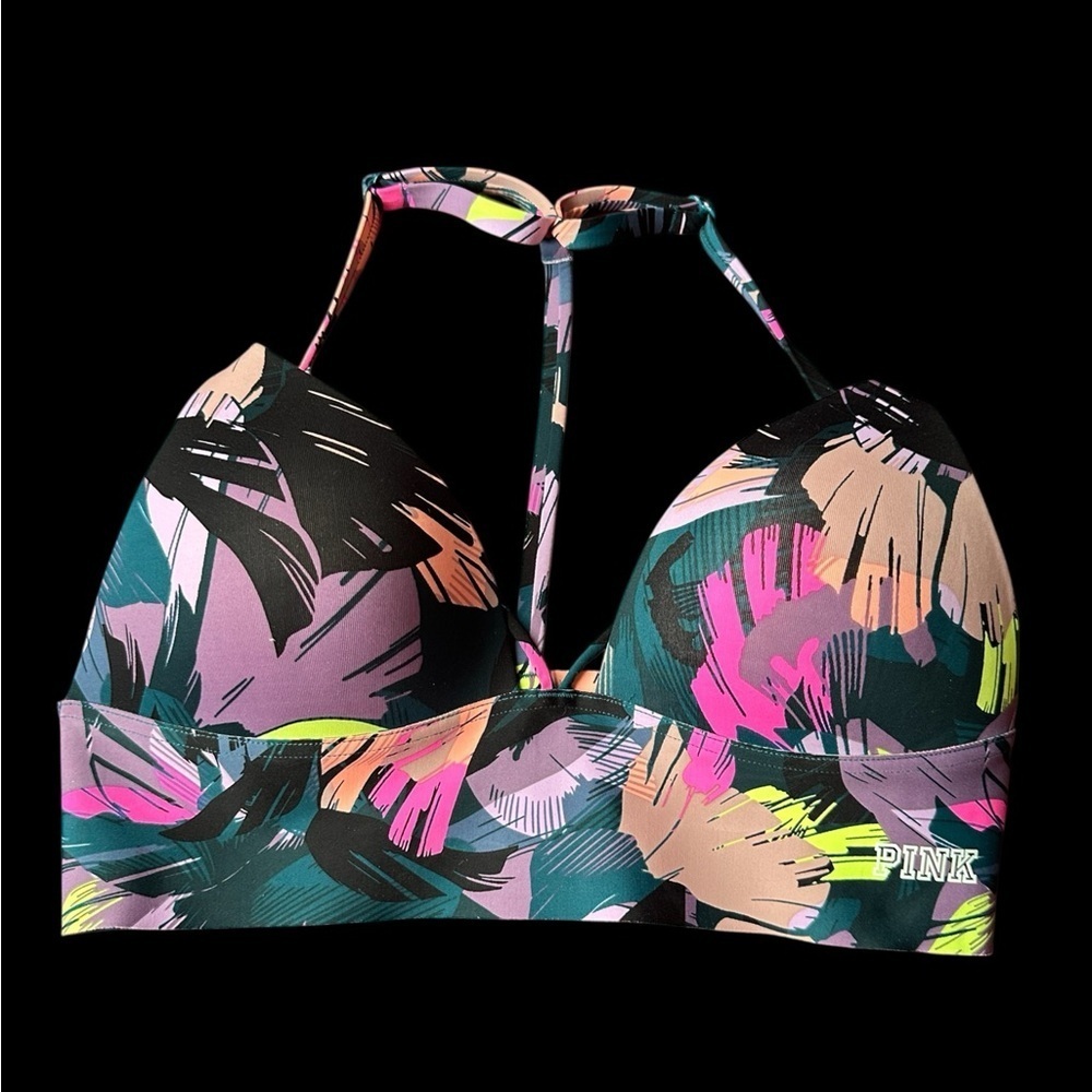 Victoria's Secret Pink Multicolor Sports Bra
